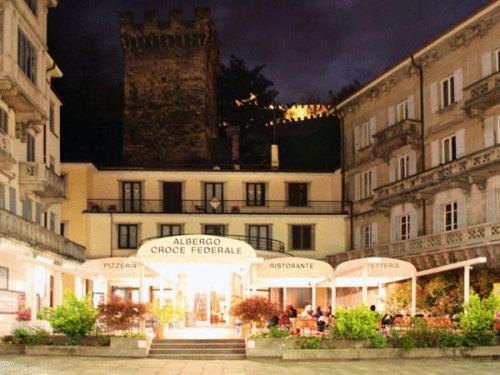 Hotel Croce Federale in Bellinzona, Schweiz