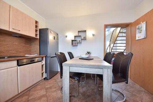 virtuve, Ferienhaus Inselnest in Pudagla