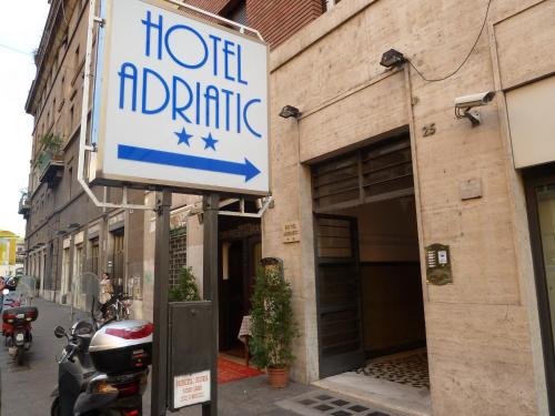 Entrance, Adriatic Hotel in Vatican
