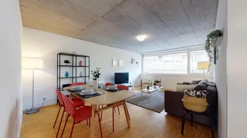 Bright and luminous 2-bedroom-flat in downtown in Sion, Schweiz