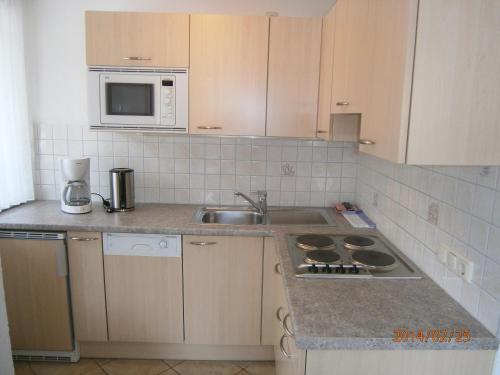 廚房, Alpenview Lechtal in 霍爾茨高