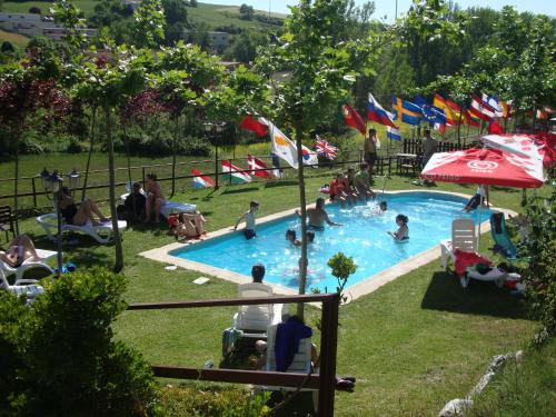 Peldbaseins, Hotel A Santiago in Belorado