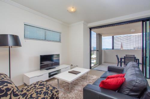 Two-Bedroom Apartment with Two Bathrooms room in Republic Apartments Brisbane City