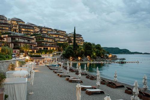 Strand, Sea View Villas in Duklei in Zavala