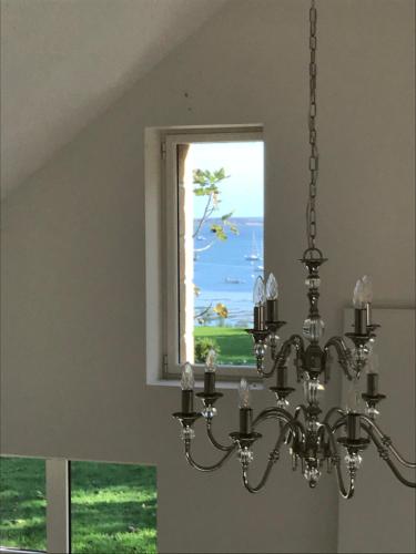 Le Golfe du Morbihan sur la terrasse gîte à louer Île-aux-Moines