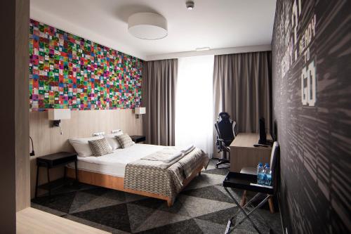 1 double bed