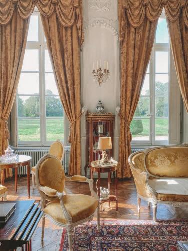 Спільний лаунж/ТБ зона, Chateau de Bouceel in Saint-James