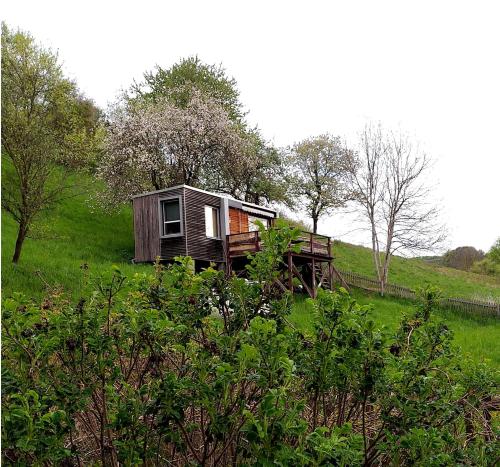 Tiny House mit Klima und Heizung, in idyllischer Ortsrandlage