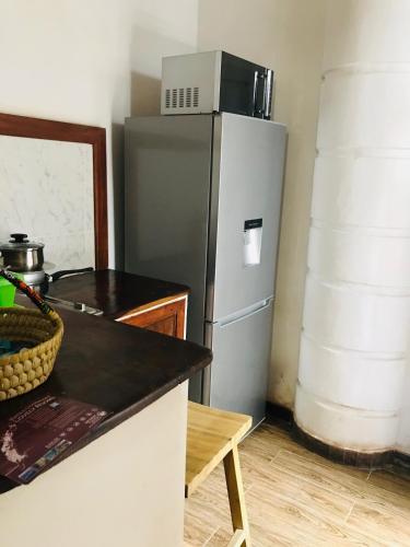 Kitchen, Cafe Central in Mozambique Island