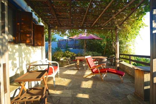 Great Pelion Villa Villa Stone House 2 bedrooms Sea View Aghios Georgios