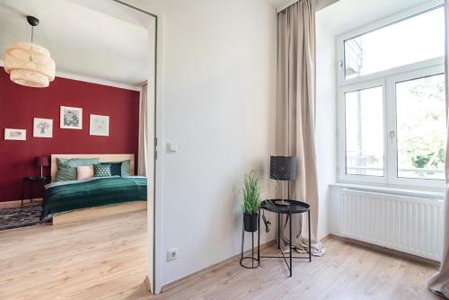Colorful Apartment Facing Green Courtyard, Vídeň (fotografie 7)