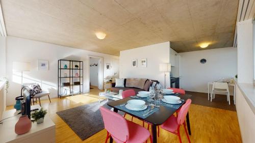  Bright and luminous 1 bedroom flat in downtown in Sion