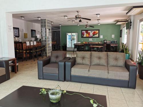 Vestíbulo, Hotel Las Dalias Inn in Mérida