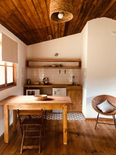 厨房, El Arbol Eco Lodge in 拉塞雷纳