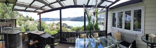 parveke/terassi, Sunseeker Lodge in Whangaroa