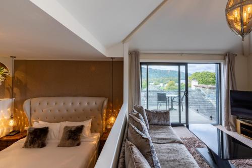 Balcony/terrace, Lakes Hotel & Spa in Bowness-on-Windermere