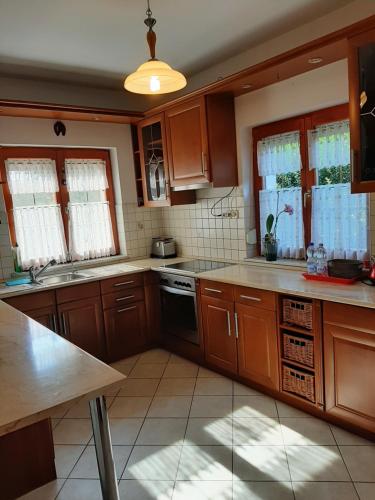 Kitchen, Villa Csilla elegant house in Szekesfehervar City Center