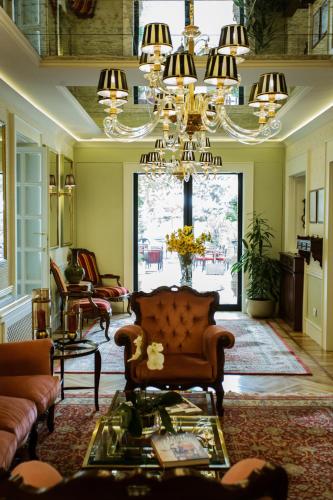 大堂, Ebel Boutique Hotel in 地拉那市中心