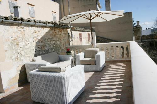 balkon/terras, Sa Posada in Porreres