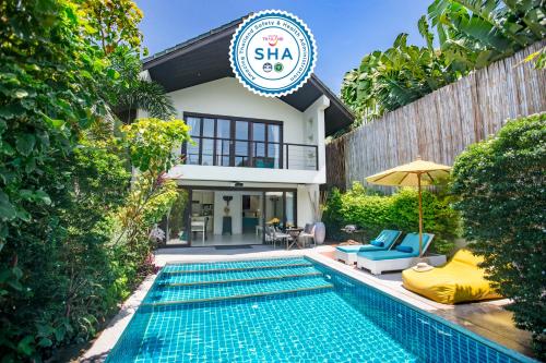 Villa Chok in a managed villa resort
