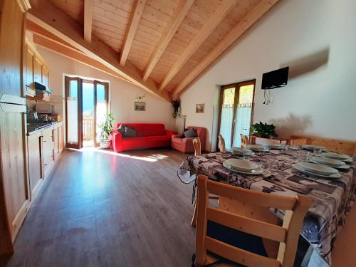 Apartment with 2 bedrooms in Andalo with wonderful mountain view furnished garden and WiFi 600 m from the slopes