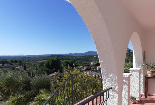 Erkély/terasz, Casa Loro Loco B&B in Pedralba