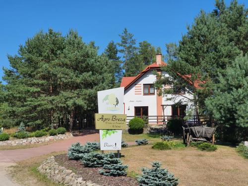 Agro Breza dom z kominkiem 80 metrów od jeziora - sauna, balia ogrodowa - Accommodation - Lipusz