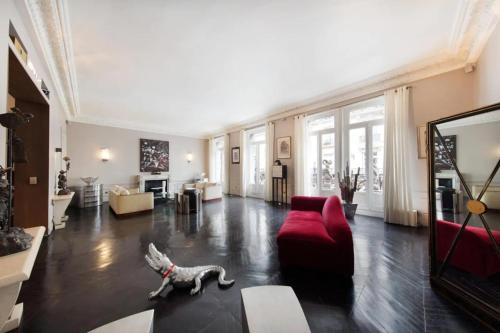 Apartment with 2 bedrooms in Paris with wonderful city view furnished balcony and WiFi