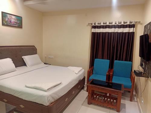 1 double bed
