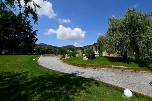 Kilátás, Appartamento seminterrato Villa Sveva Franciacorta in Ome