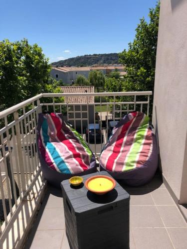 Cosy studio BALCON TENNIS SWIMINNG POOL