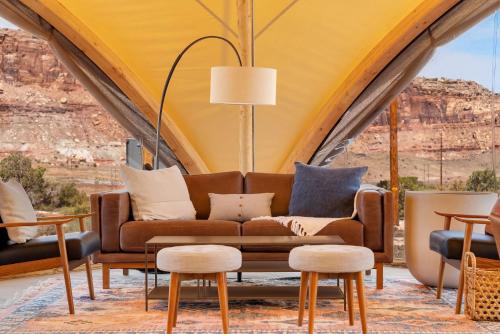 Létesítmények, Under Canvas Moab in Moab Nemzeti Park