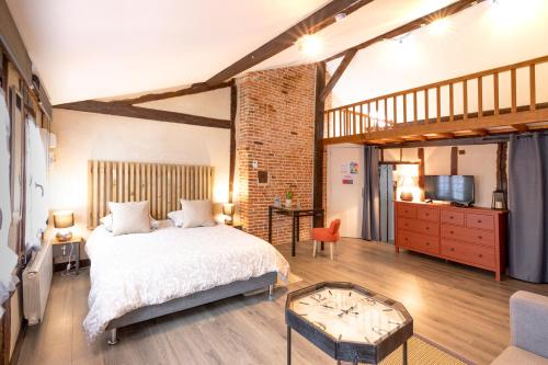 photo chambre Studio et Appartement Pont-Audemer