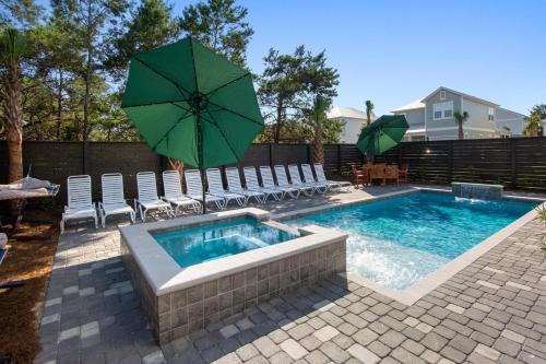 High End Luxury Brand New Home- Private Pool and Hot Tub! Free 6 Seat Golf Cart! - main image