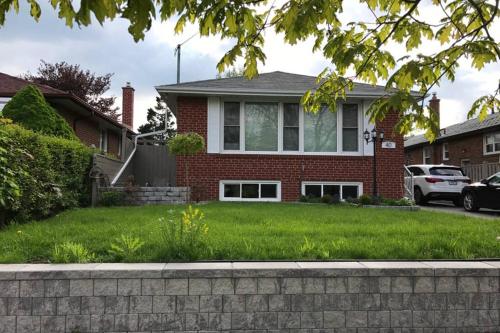 Private bsmt with sep. entrance and free parking