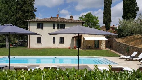  San Gimignano Apartment Sleeps 5 Pool Air Con WiFi, Pension in San Gimignano