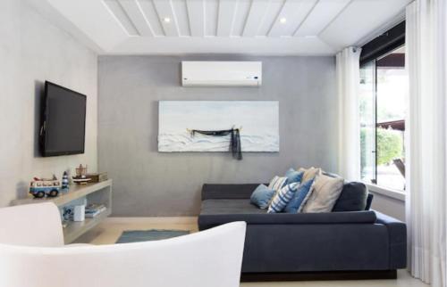 Skupni salon/TV območje, Incrivel Casa em Buzios in Ponta de Manguinhos