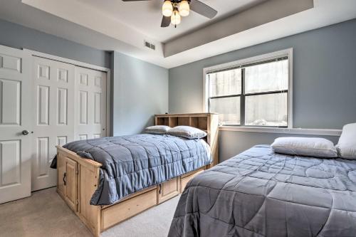 Chic Lakefront Condo with Fireplace and Balcony!