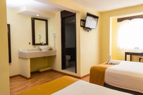2 double beds