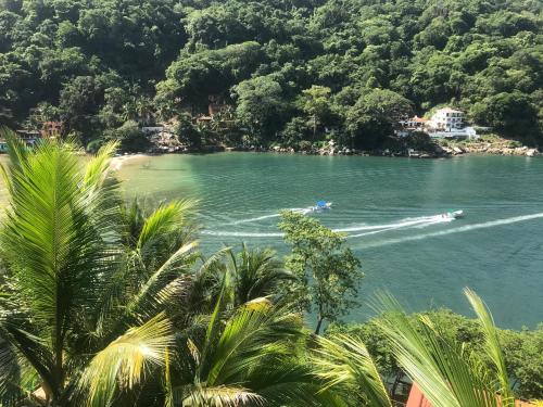 Puerto Vallarta South Shore Luxury Ocean Frontage Villa for Rent