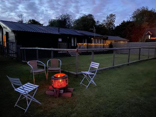 Spacious Garden Lodge at The Chestnuts, Norfolk in 諾威奇國際機場