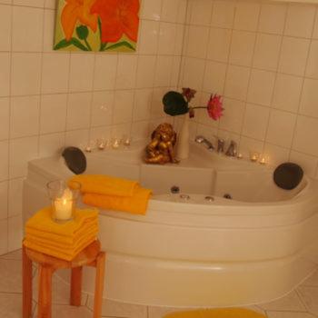 Hot tub, Domizil Karin in Bad Bocklet