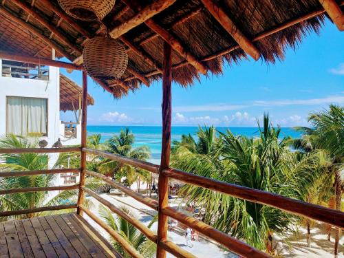 Erkély/terasz, El Fuerte Beach Apartments in Mahahual