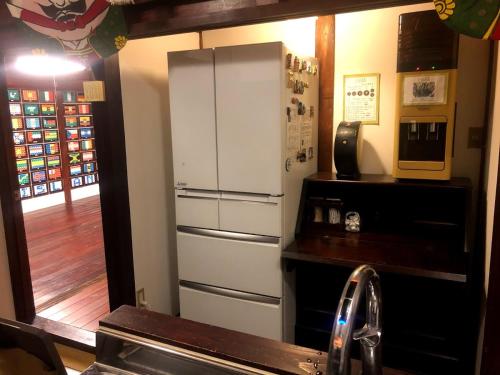 Kitchen, Guesthouse Wasabi in Iki