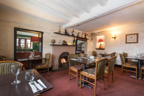 Étterem, Golden Lion Hotel in Easenhall