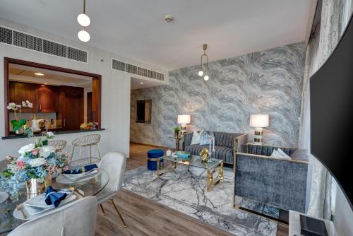 Durrani Homes - Designer 2BR Apt with stunning Burj khalifa and Fountain View, Dubaï (photo 5)