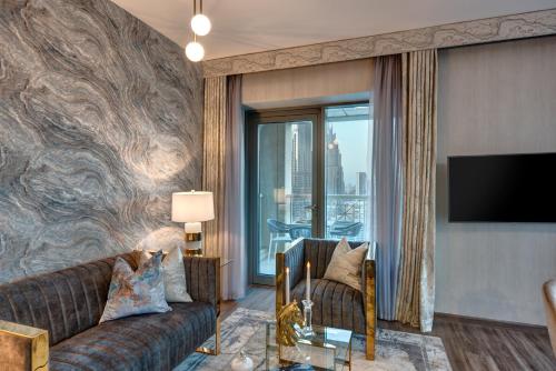 Durrani Homes - Designer 2BR Apt with stunning Burj khalifa and Fountain View, Dubaï (photo 7)