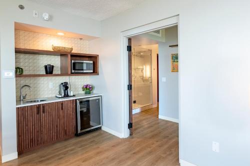 廚房, Delamar Traverse City in 特拉佛斯市中心