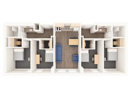 Quadruple Bedroom Suite