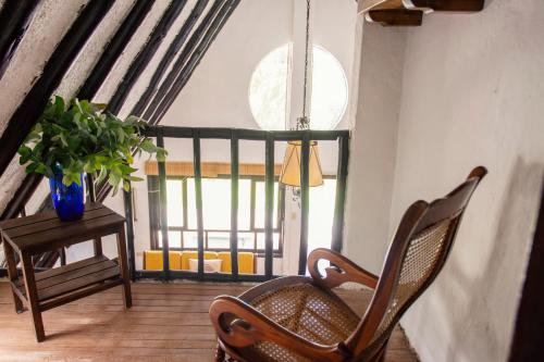 Erkély/terasz, Villa Patty in Tibasosa